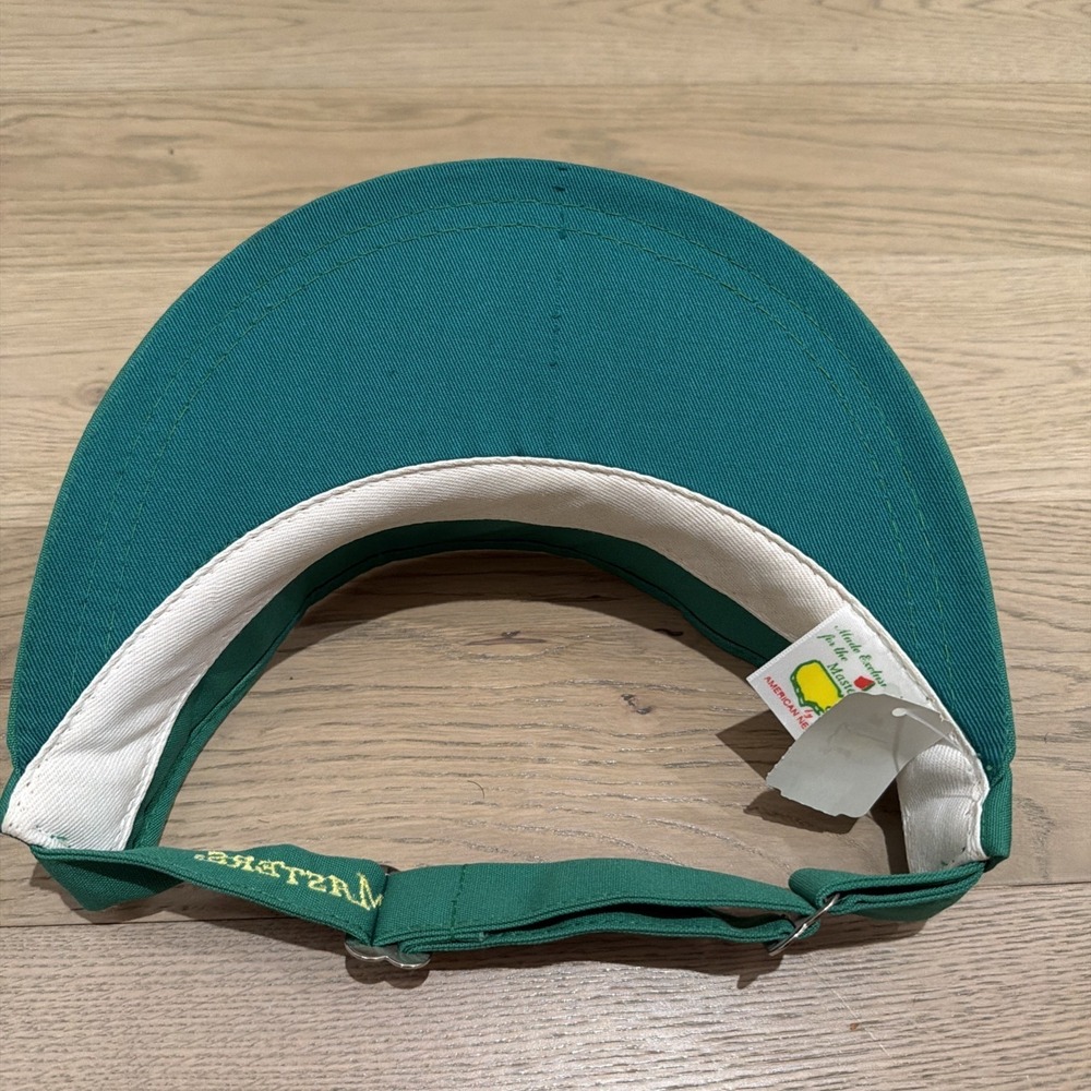 Vintage Masters 1990's Hat Golf Visor American Needle Augusta National NWT - Picture 6 of 6
